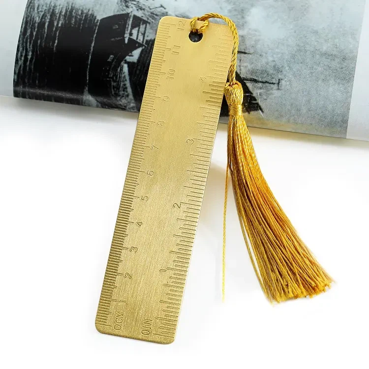 Etching metal ruler bookmark Etching metal ruler bookmark